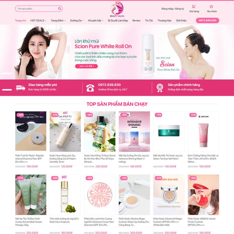 thiết kế website