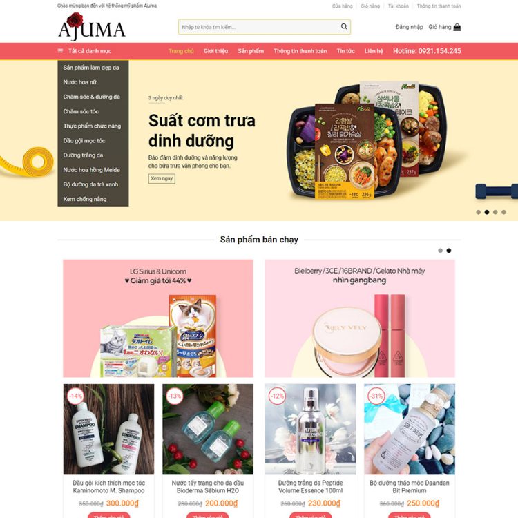 thiết kế website