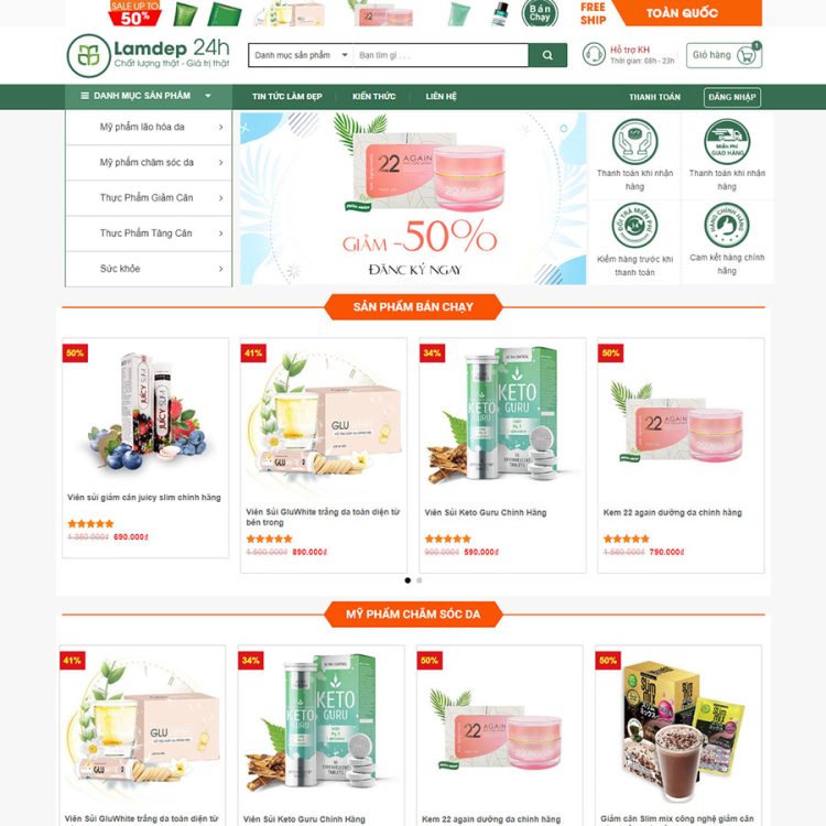 thiết kế website