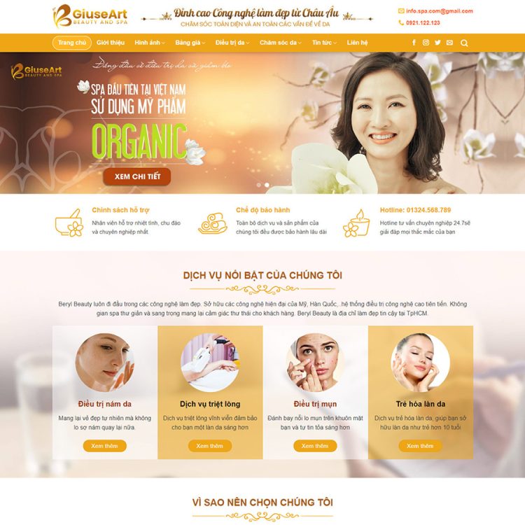 thiết kế website