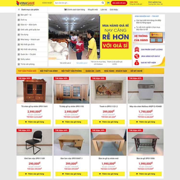 theme WordPress bán hàng